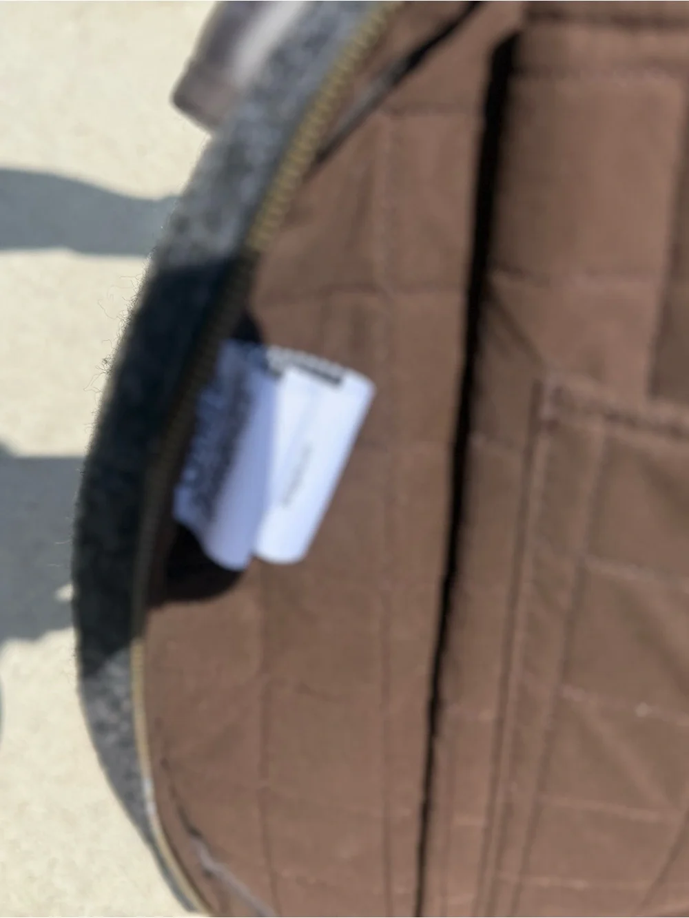 Thinkgeek round leather